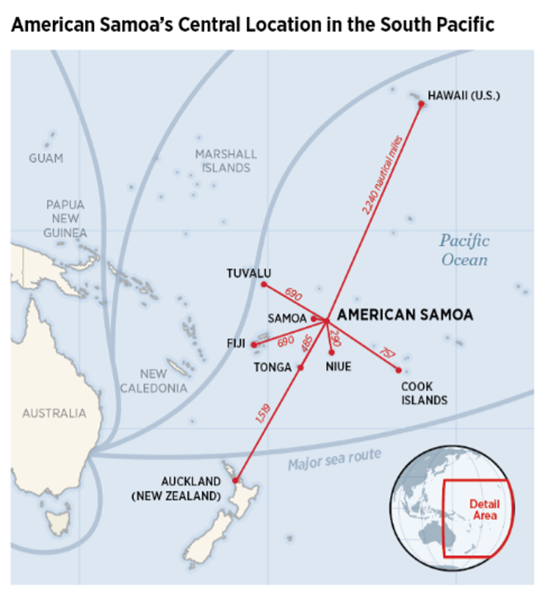 samoa map