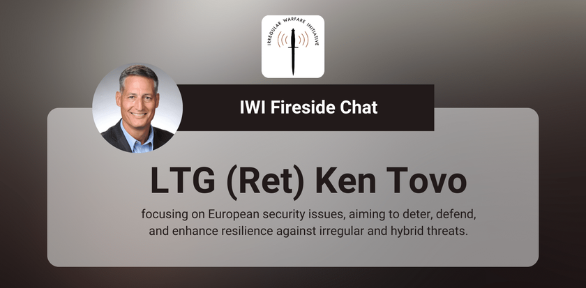 IWI Fireside Chat with LTG (Ret.) Ken Tovo