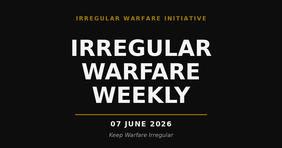IW Weekly — 07 June 2026